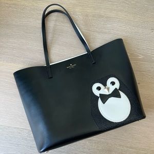 Rare Kate Spade penguin tote